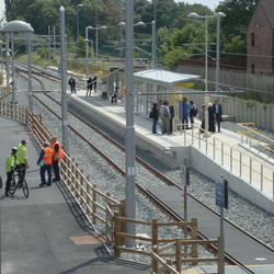 Metrolink South Manchester Line - First Days of Operation - July 2011