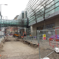 Manchester 2CC - Construction Works - February 2015