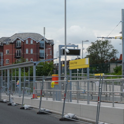 Metrolink South Manchester Line - Construction Works - June/July/August 2012