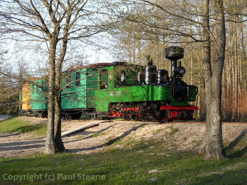 Ventspils "Mazbānītis" park railway